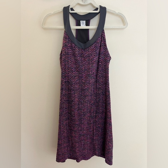 Title Nine Athletic Racerback Tank Dress Purple Size Medium - Picture 1 of 8